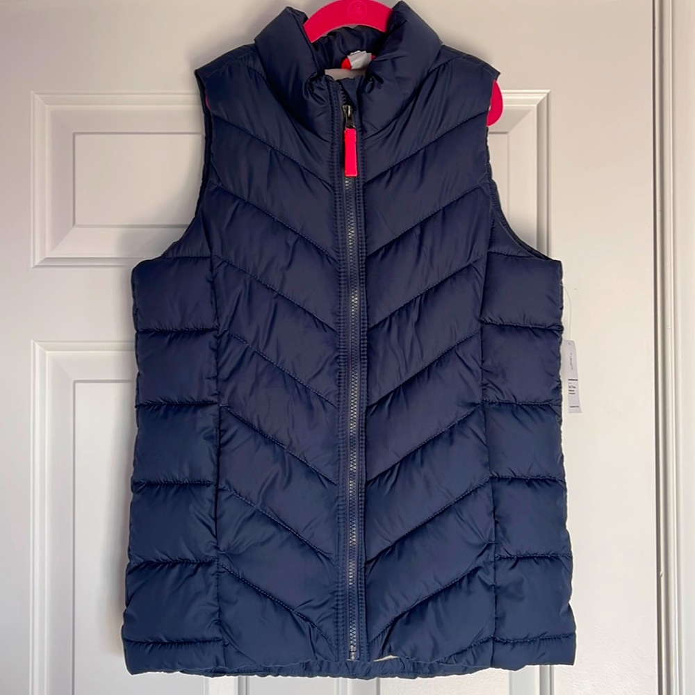 Old navy frost free vest size extra large girls grey